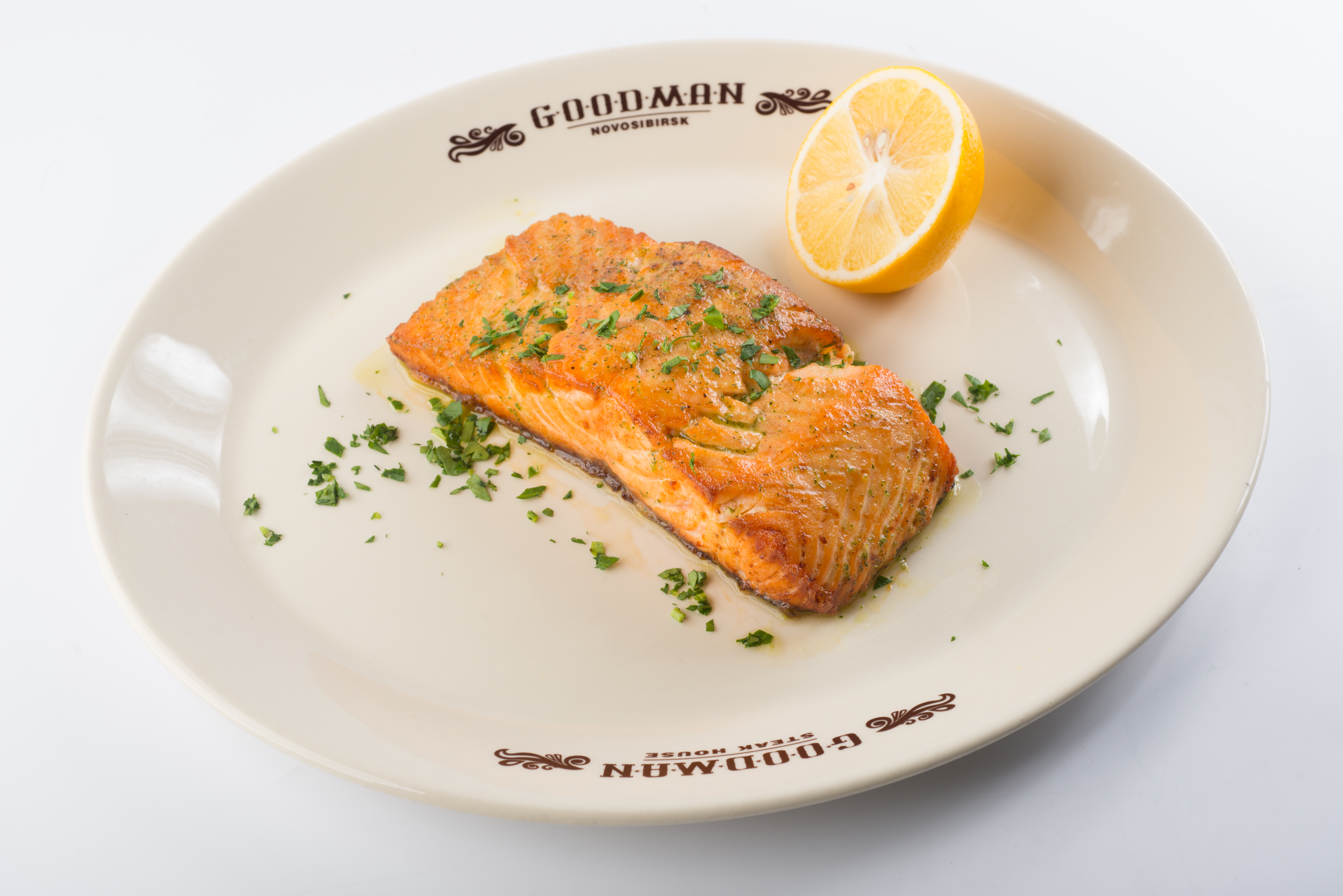 Стейк из лосося/Salmon steak