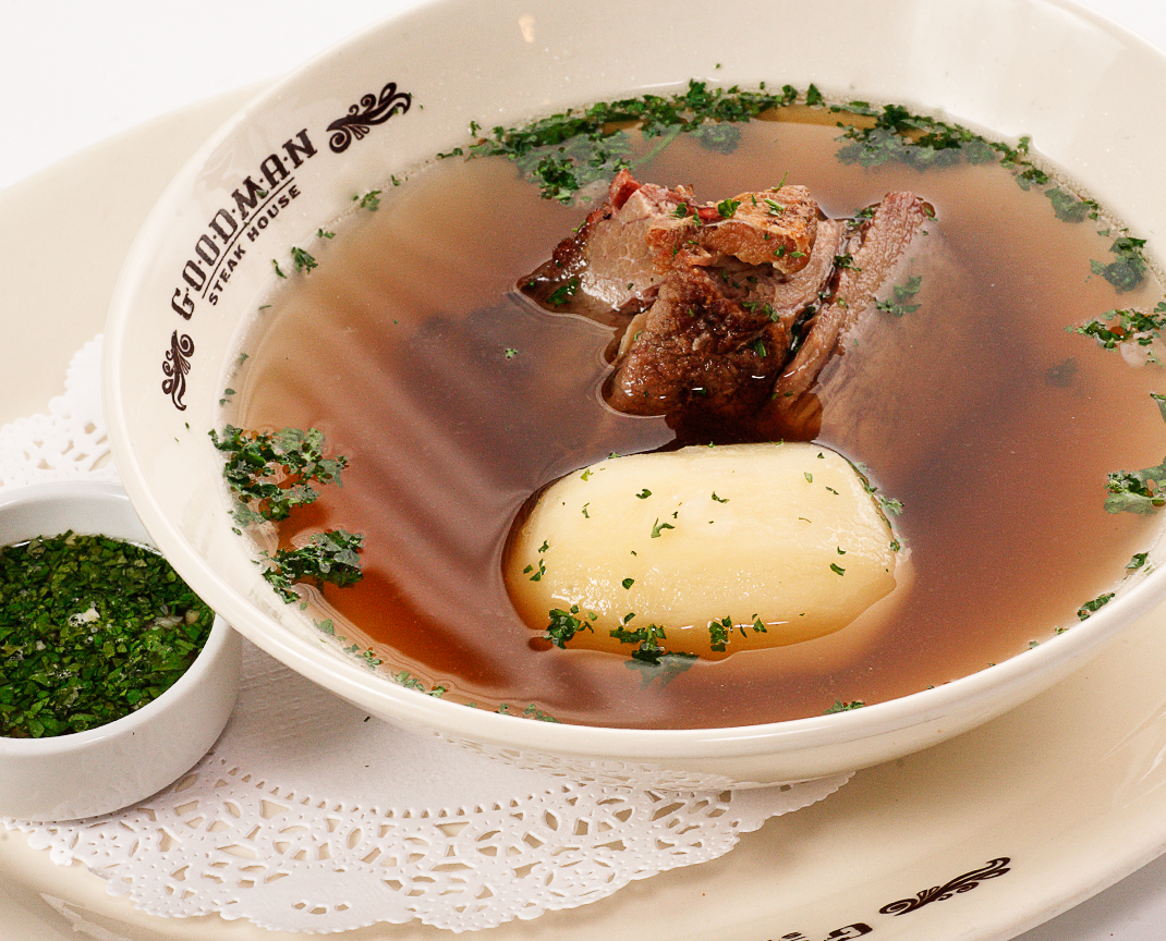 Суп с телятиной и картофелем б/л | Veal broth with potato