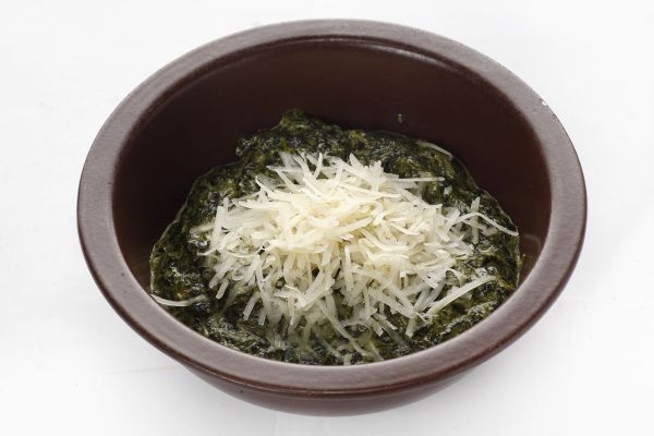 Шпинат со сливками/Spinach with cream