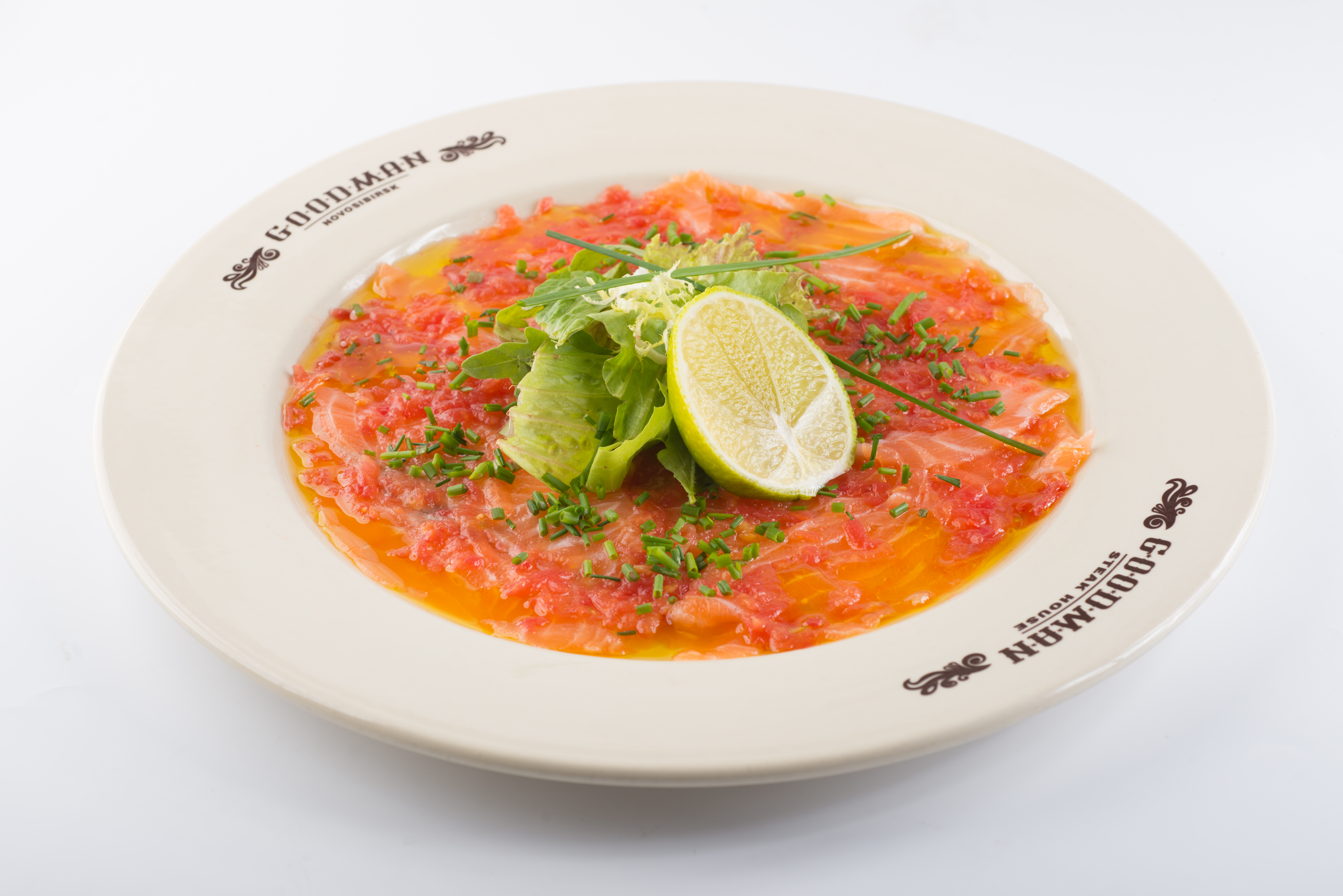 Карпаччо из лосося/Salmon Carpaccio